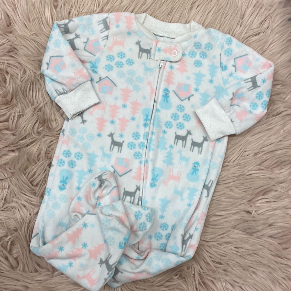 Wintertime Fleece Pajamas